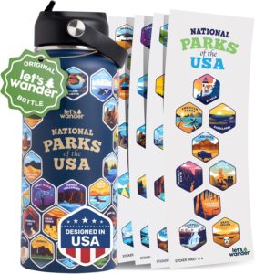 Read more about the article 63 Stickers, Zero Leaks Must-Have National Park Water Bottle