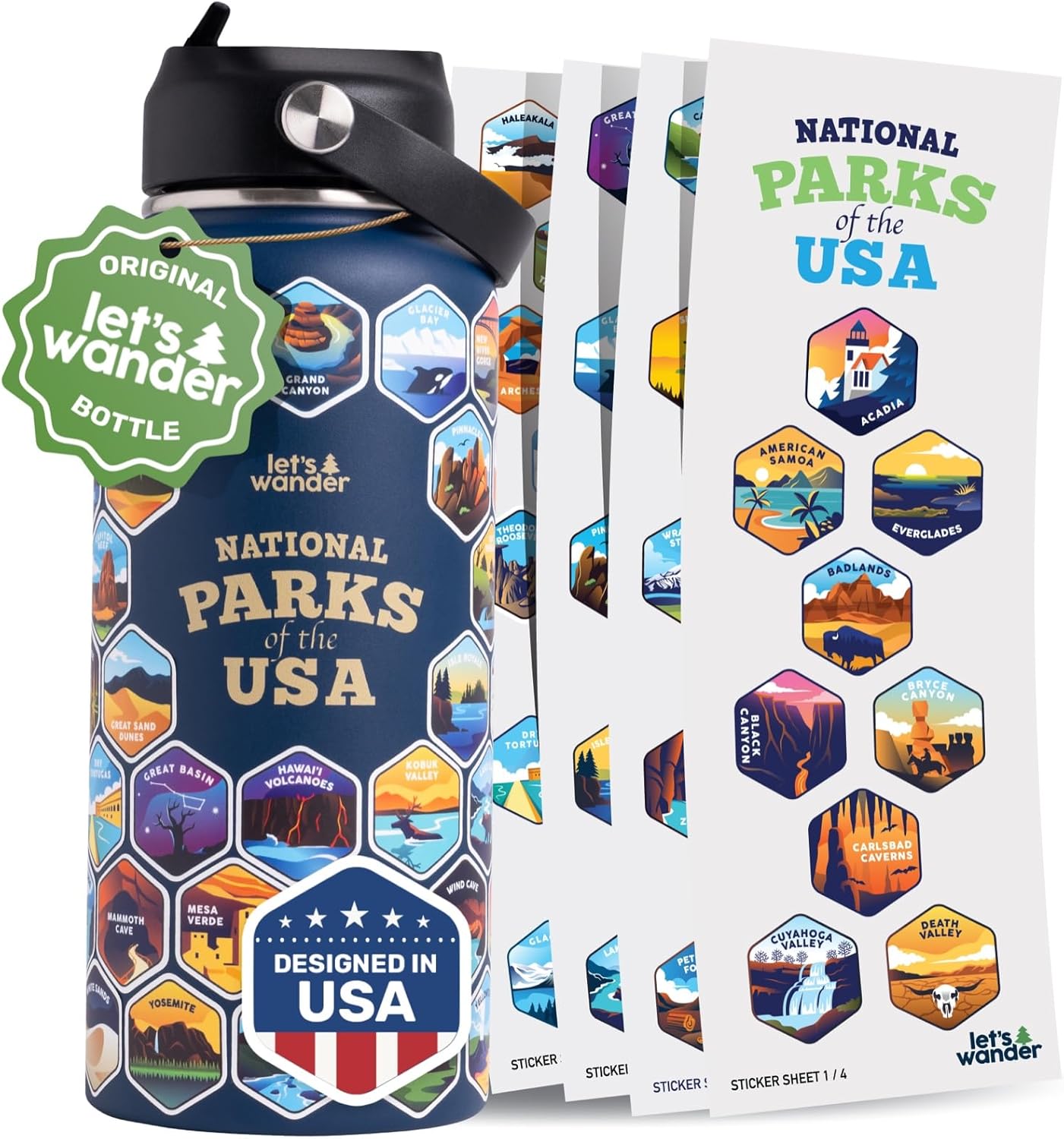 Read more about the article 63 Stickers, Zero Leaks Must-Have National Park Water Bottle