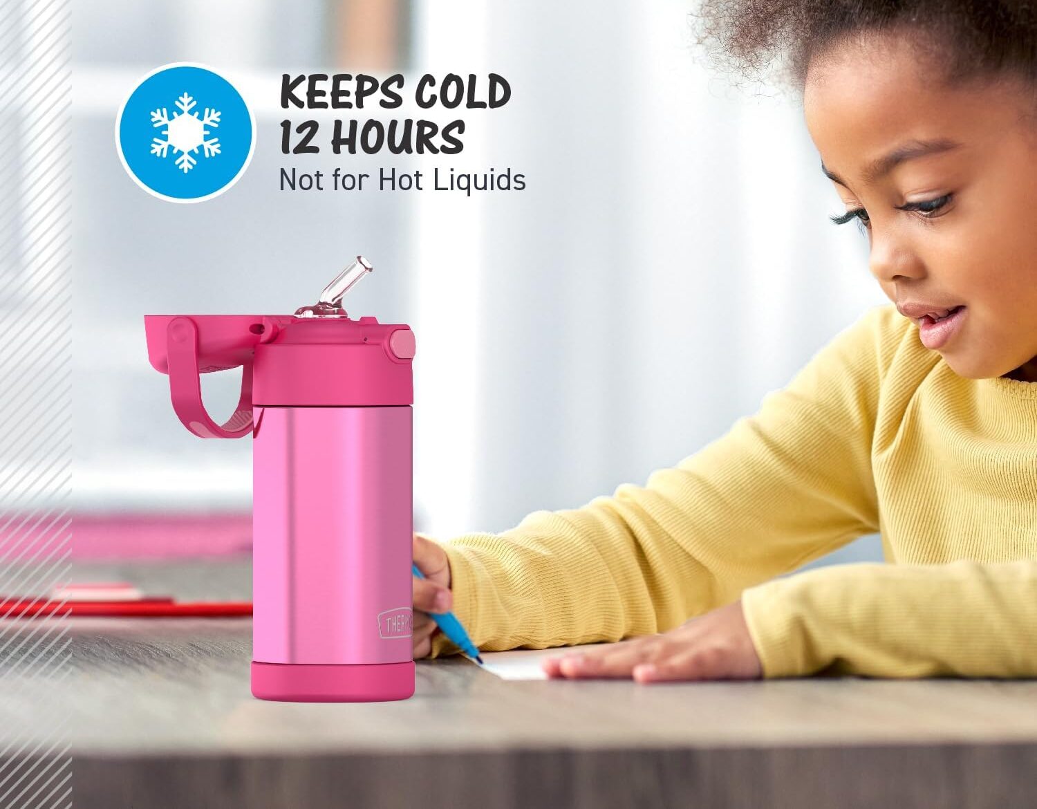 Read more about the article Best THERMOS Funtainer for Kids – 12oz Insulated Straw Bottle, Pink & Durable Stainless Steel