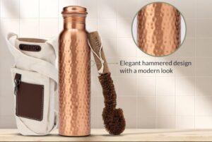 Read more about the article CLEO HOME 32 Oz Pure Copper Water Bottle: Ayurvedic Benefits & Leak-Proof Design