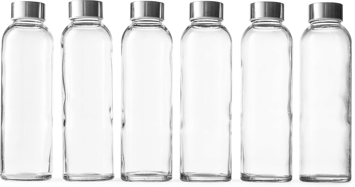 Read more about the article Epica Glass Water Bottles Set of 6 – Eco-Friendly & Leak-Proof for Travel