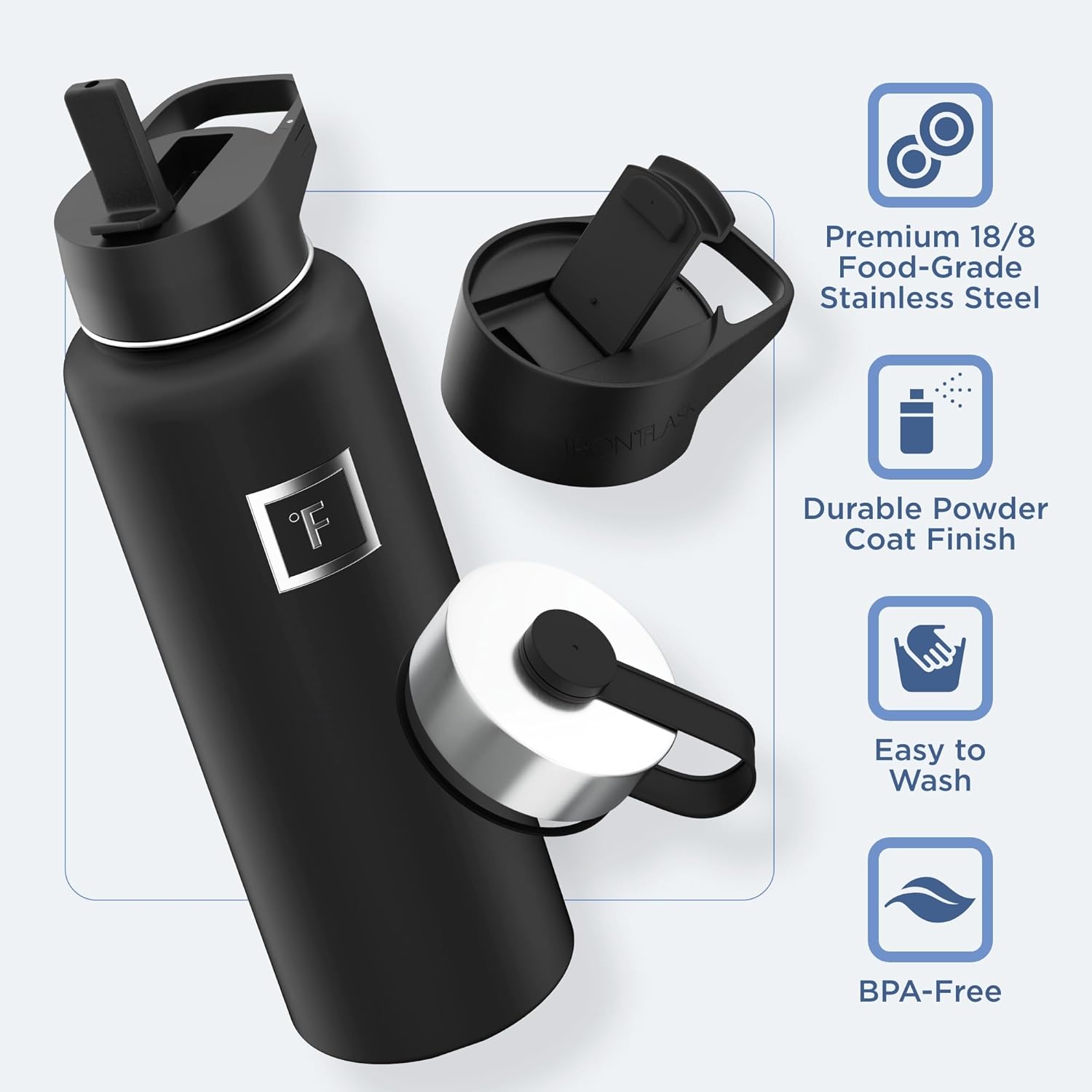 Read more about the article Iron Flask Water Bottle Review: Best Leak-Proof Camping Companion!