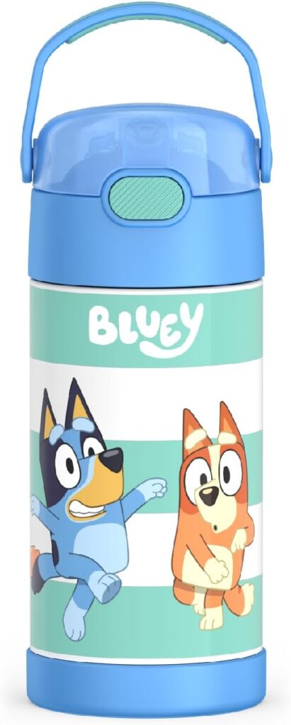 Water Bottle with Straw