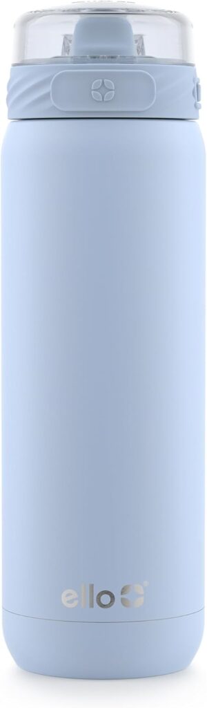 Ello Cooper 32oz Blue Bottle Water: Insulated & Leak-Proof!
